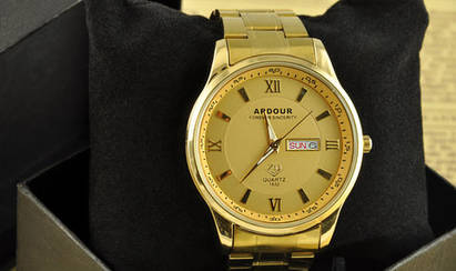 Gold watch